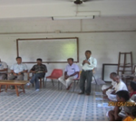 Kishori making a presentation at the SCTC