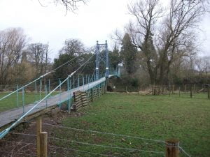 An unusual footpath